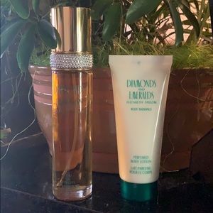 Diamonds & Emerald, never used🌸🌸